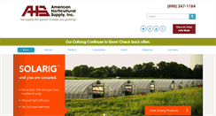Desktop Screenshot of americanhort.com